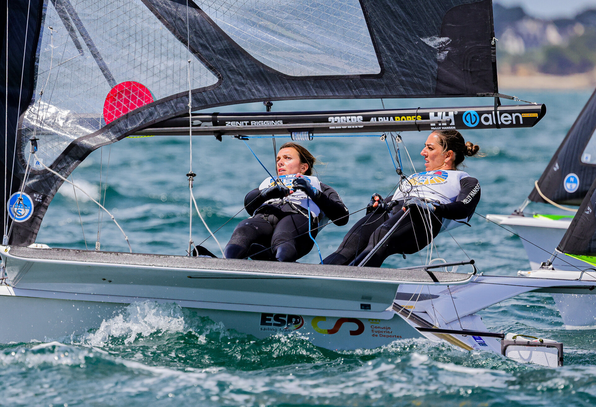 Paula Barceló y María Cantero, subcampeonas del mundo de 49er FX en Quiberon - Actualidad - Actualidad náutica