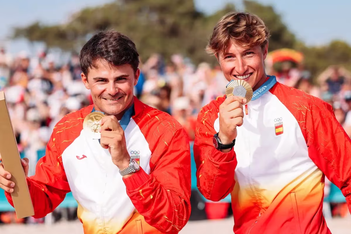 La vela española cierra los Juegos Olímpicos con un oro y un diploma en París 2024 - Actualidad - Actualidad náutica