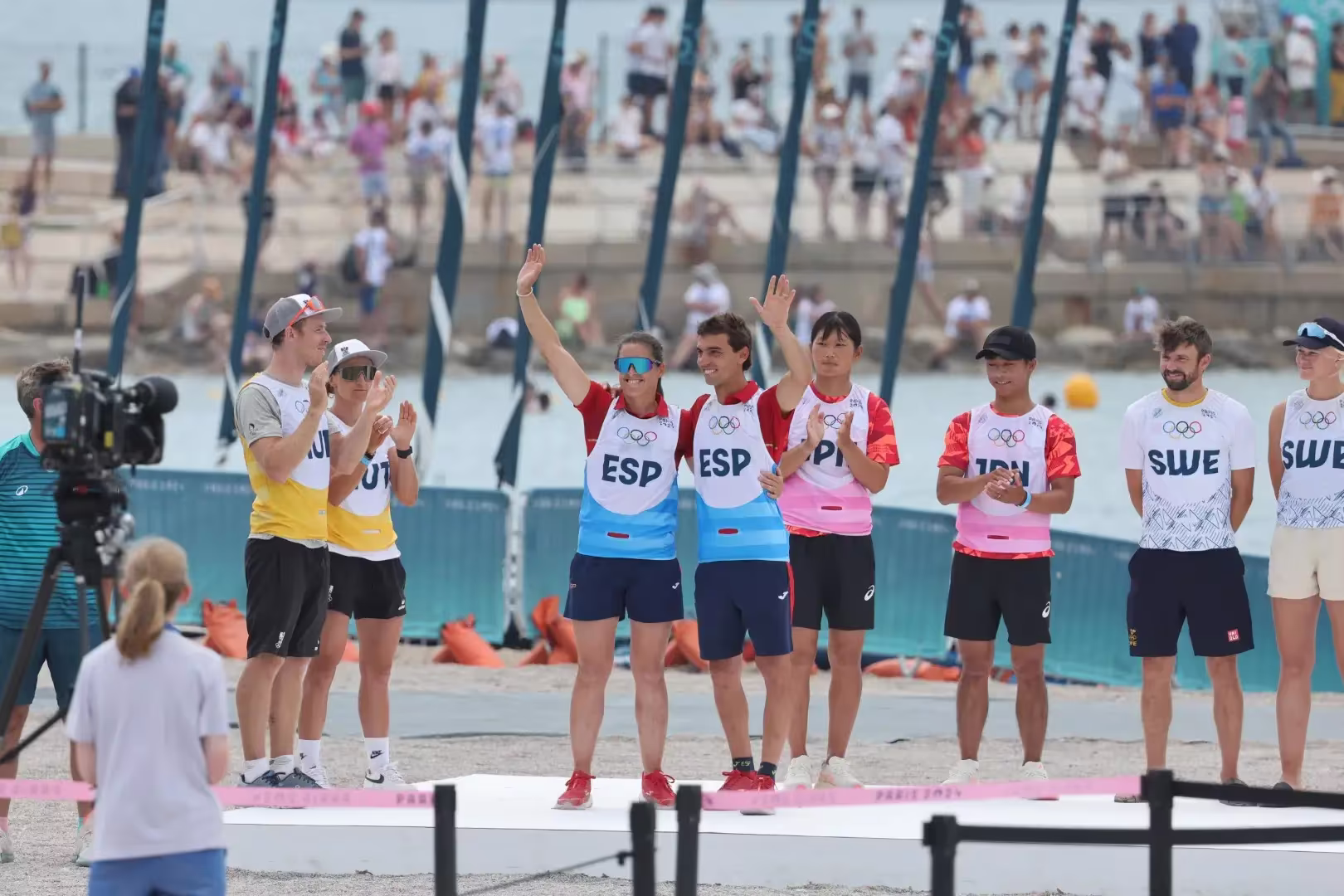 La vela española cierra los Juegos Olímpicos con un oro y un diploma en París 2024 - Actualidad - Actualidad náutica